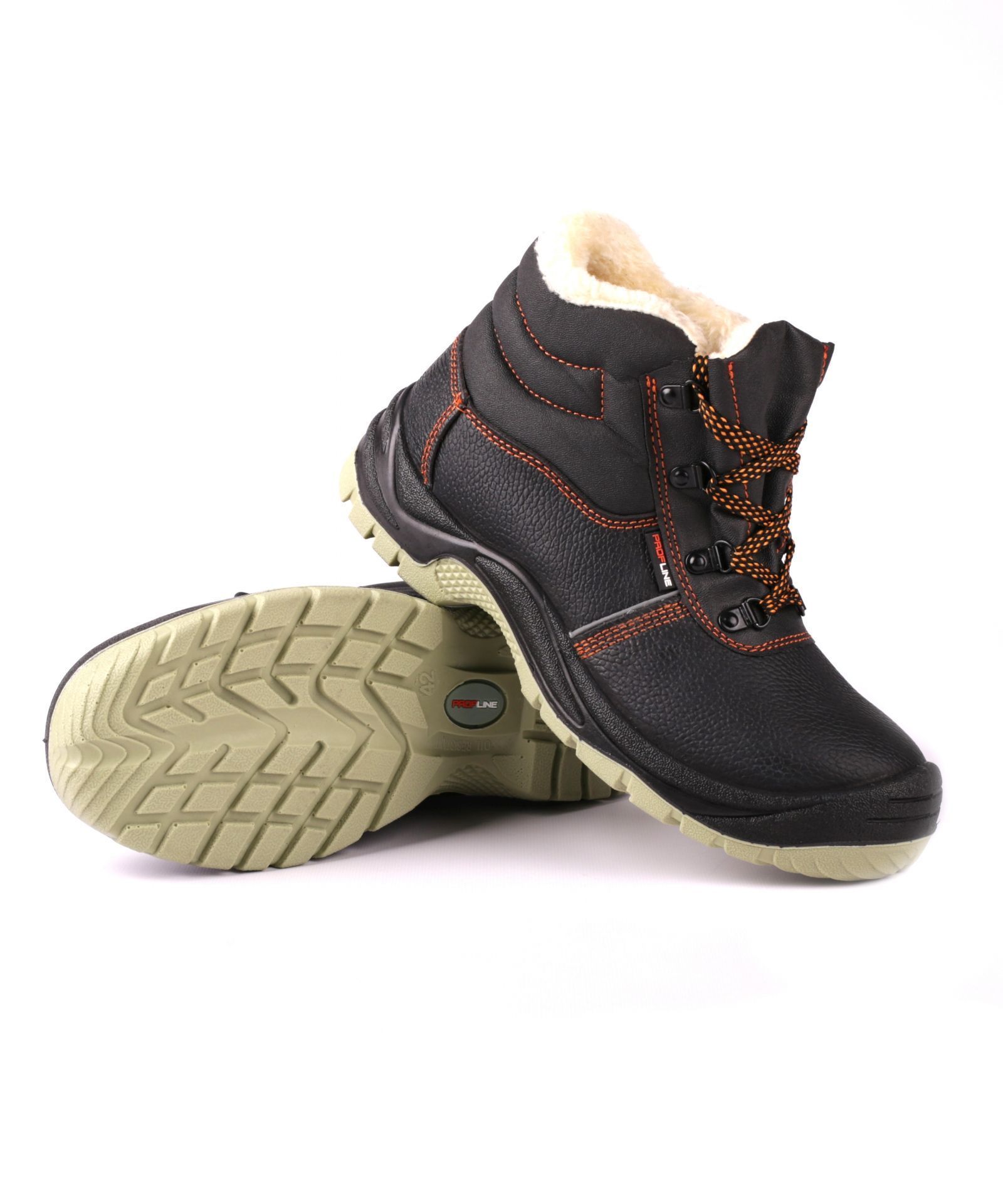 Ботинки с металлическим подноском